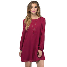 Summer Casual Dress Long Sleeve