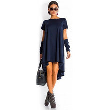 Loose Casual Dress with Pair of OverSleeves